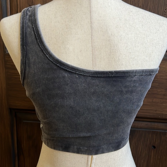 Free People FP Movement Hot Shot One Shoulder Crop Tank XS - Picture 5 of 8